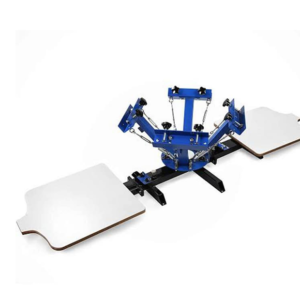 4 Color 2 Station Screen Printer