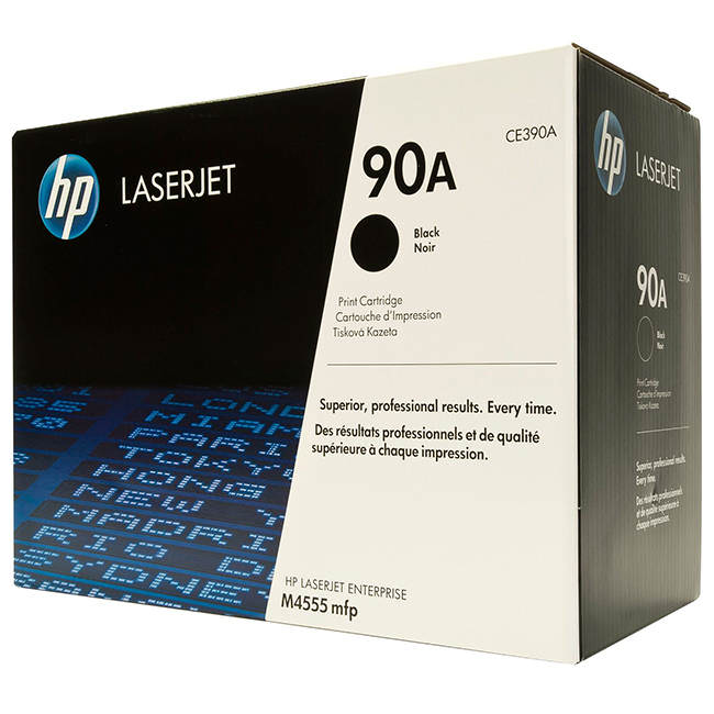 HP 90A Black (CE390A) Original LaserJet Toner Cartridge HP 90A Black (CE390A) Original LaserJet Toner Cartridge