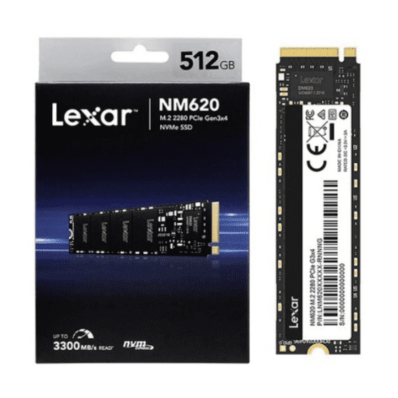 Lexar NM620 M.2 512GB NVME Solid State Drive Lexar NM620 M.2 512GB NVME Solid State Drive