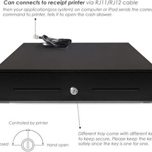Lightwave Cash Drawer Standard Size RJ11 Interface
