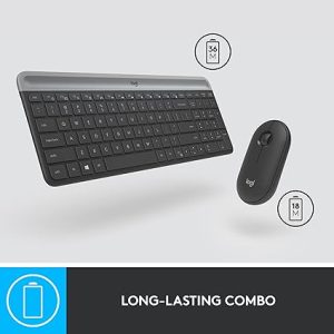 Logitech MK470 Slim Wireless Keyboard and Mouse Combo