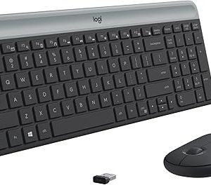 Logitech MK470 Slim Wireless Keyboard and Mouse Combo