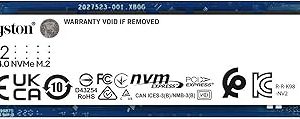 Kingston NV2 1TB M.2 2280 NVMe Internal SSD | PCIe 4.0 Gen 4x4 | Up to 3500 MB/s | SNV2S/1000G